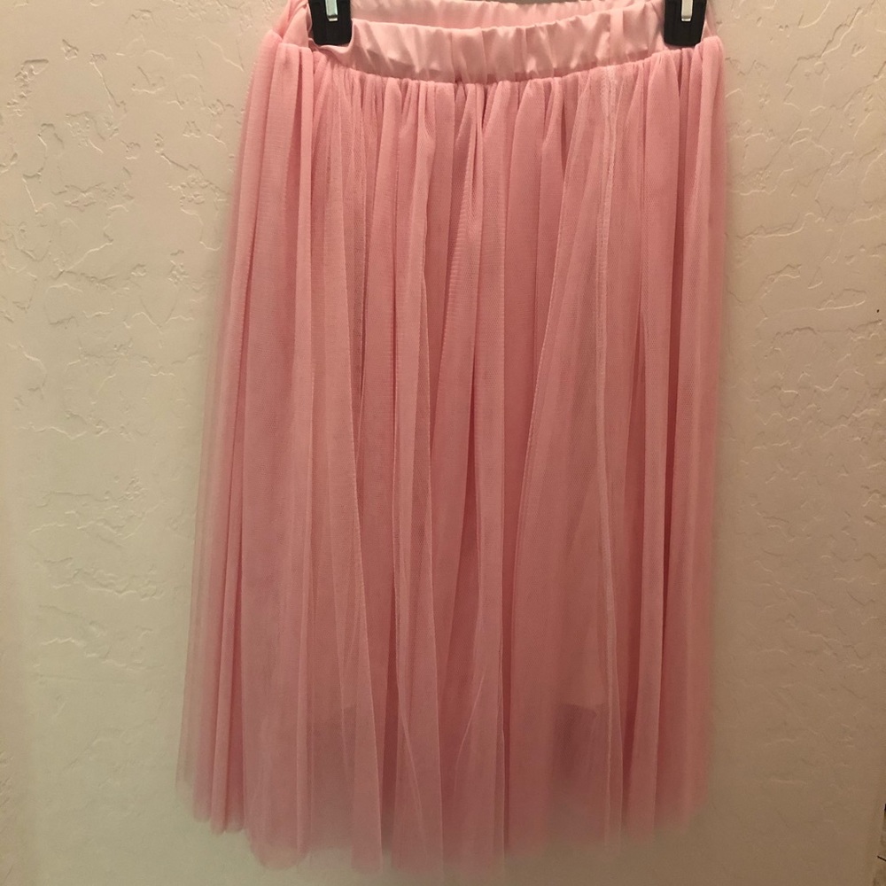Easter Pink small tulle skirt